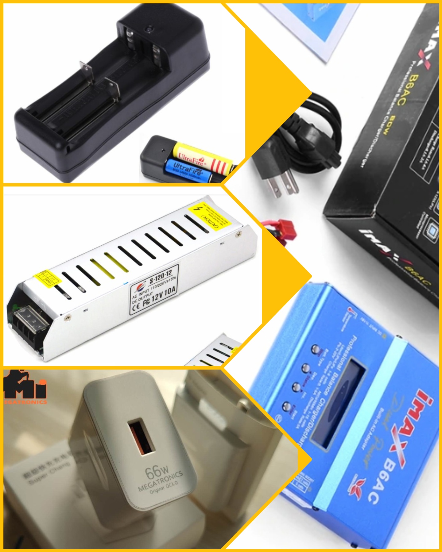 Adapter Chargers, power supplies